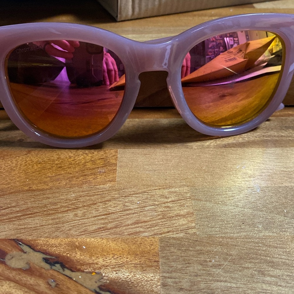 Smith pink sunglasses